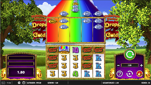 Rainbow Riches Drops of Gold